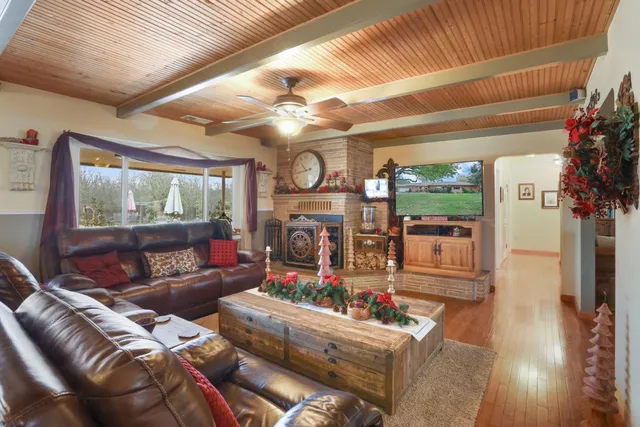 a kitchen with a stove and cabinets