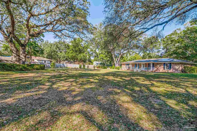 a view of outdoor space with trees