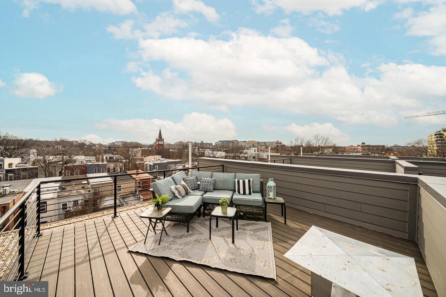 442.5 R Street Northwest, Unit B Washington, DC 20001 - Photo 2 of 25 Incredible Private Roof w/ Dramatic City Views