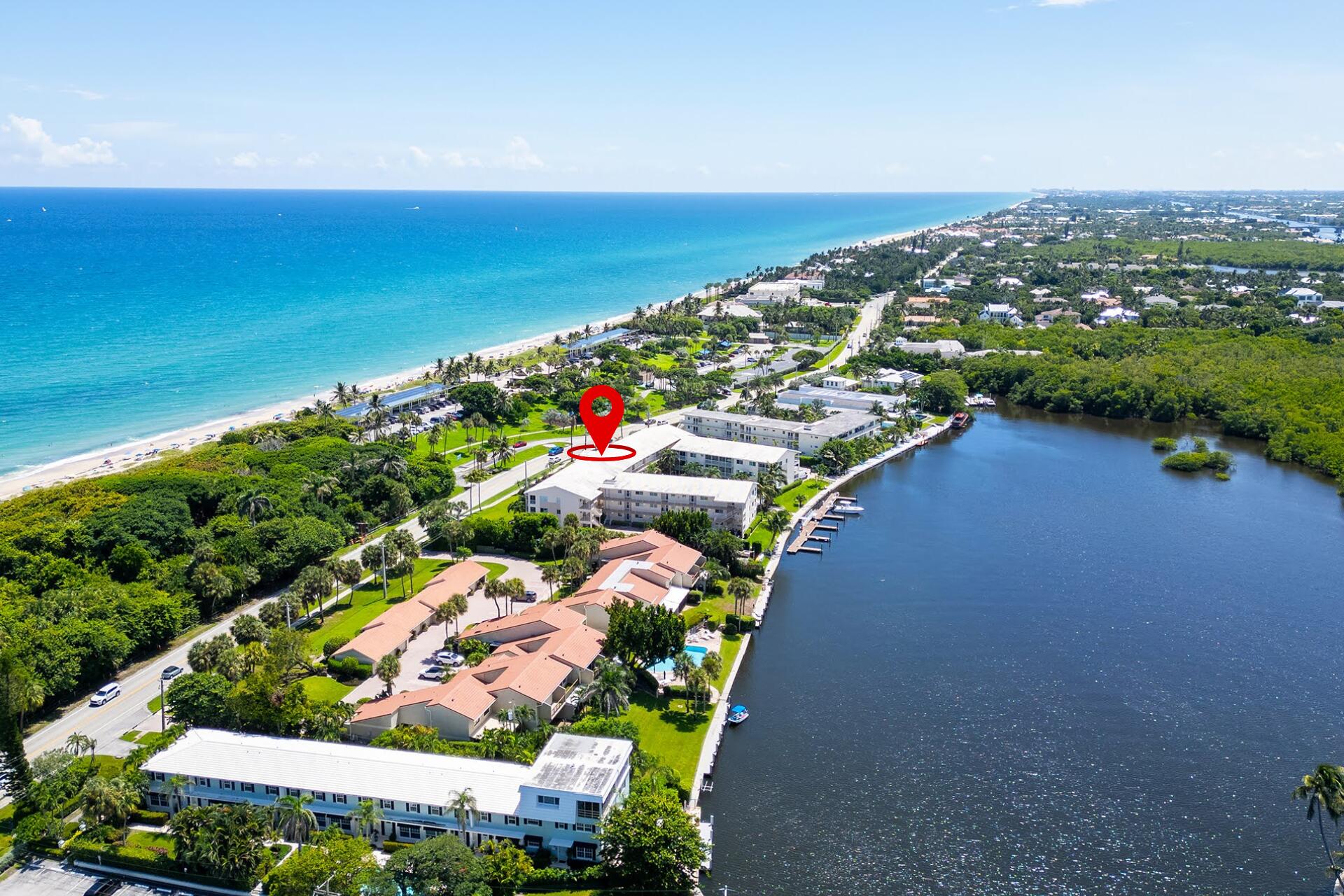 6530 North Ocean Boulevard, Unit 1080 Ocean Ridge, FL 33435 - Photo 53 of 54 a view of a city and ocean view