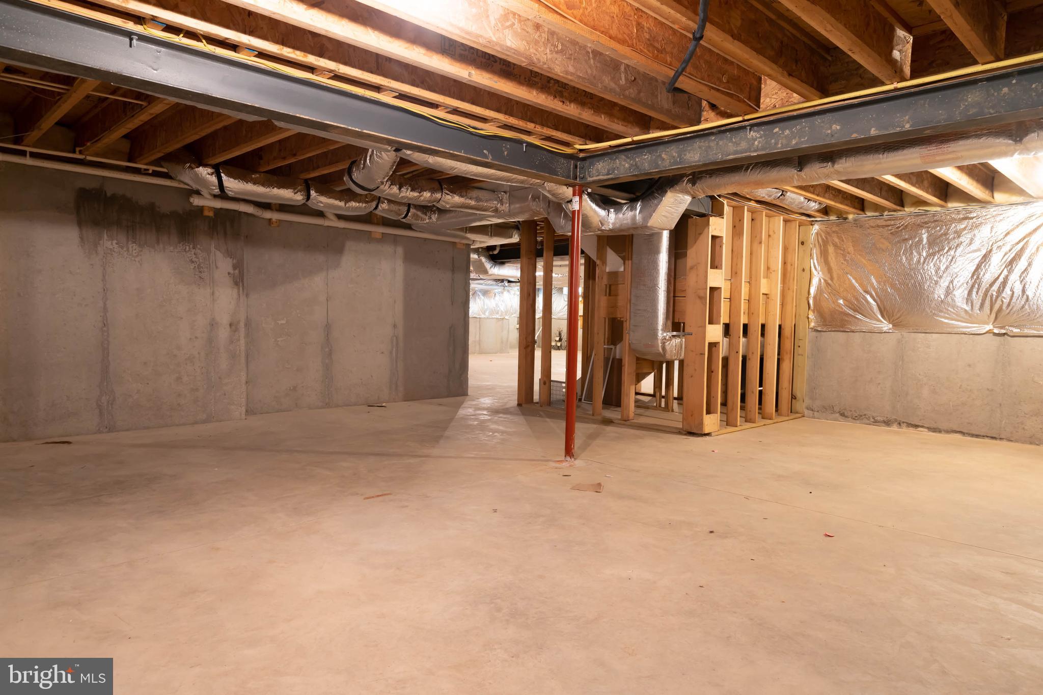 35484 Red Tail Road Lewes, DE 19958 - Photo 46 of 54 Full Walkout Basement with bathroom rough-in.