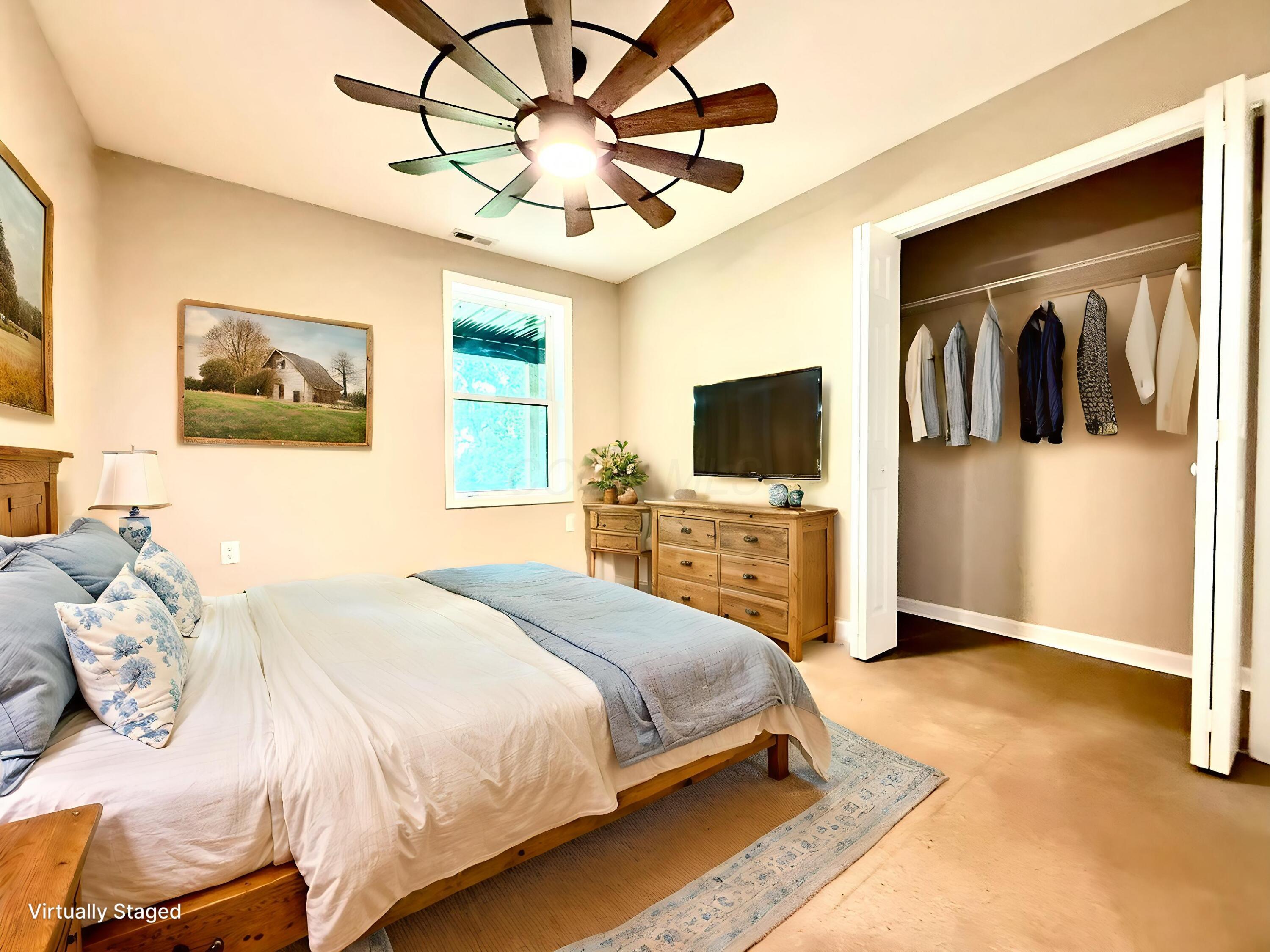 2430 West Point Road Southeast Lancaster, OH 43130 - Photo 19 of 35 Staged Bedroom