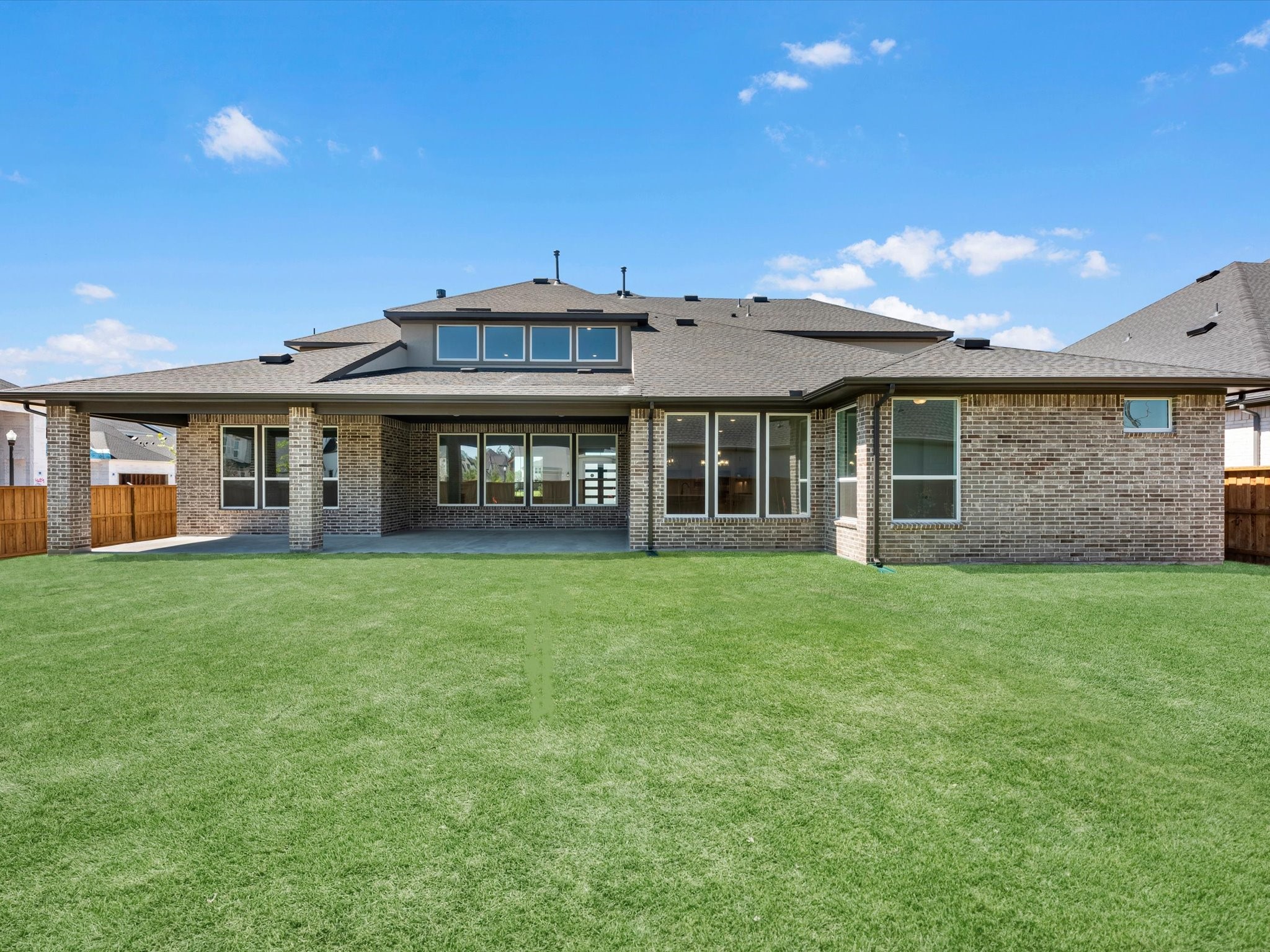 28117 Fox Bnd Drive Spring, TX 77386 - Photo 21 of 26 front view of a house with a garden