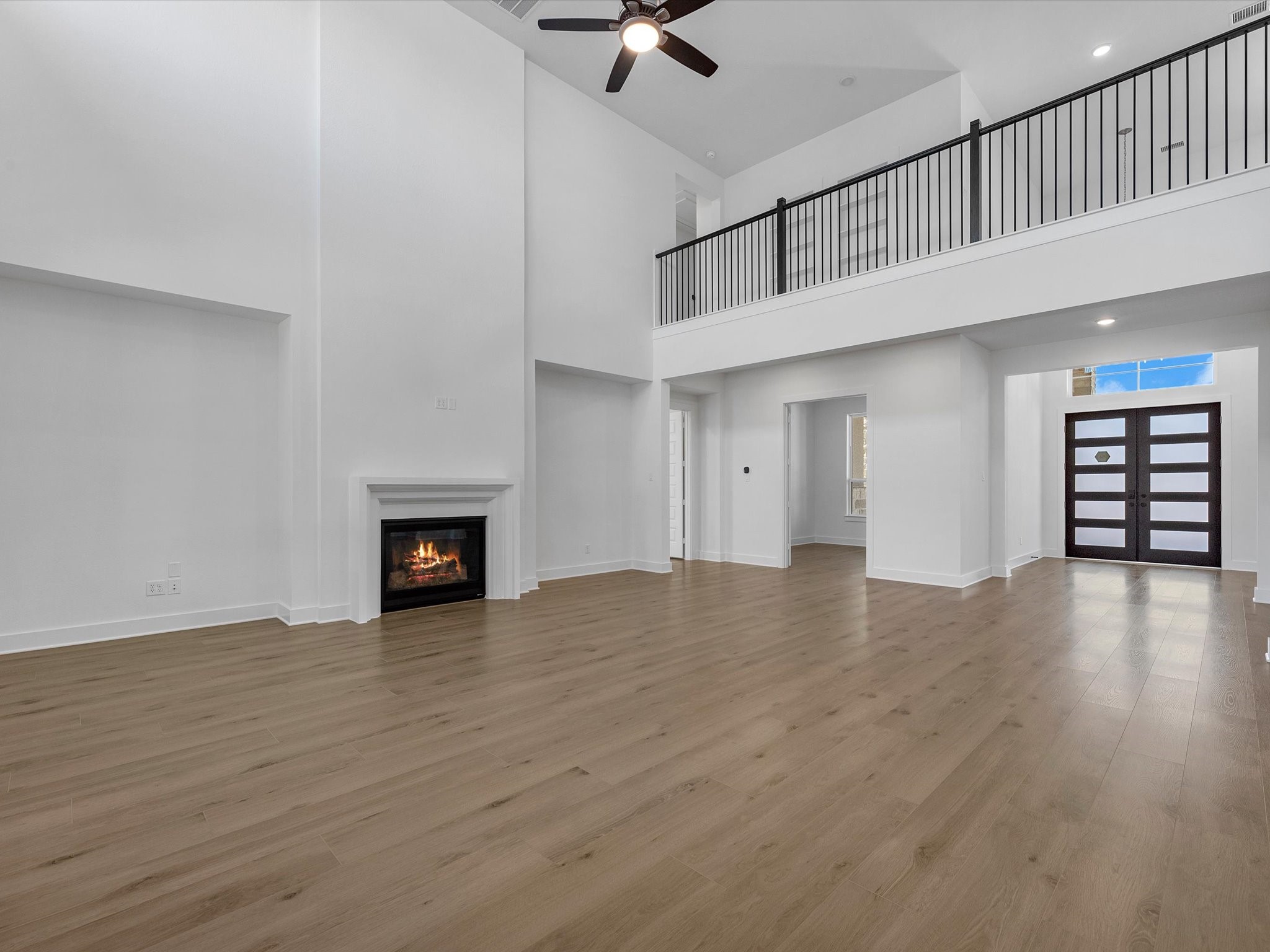 28117 Fox Bnd Drive Spring, TX 77386 - Photo 8 of 26 a view of an empty room with a window and fireplace