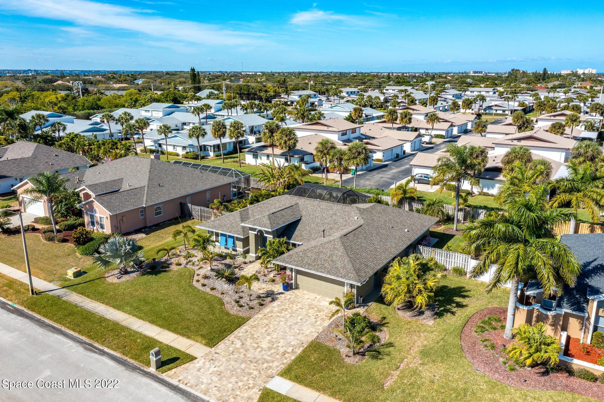 470 Veracruz Boulevard Indialantic, FL 32903 - Photo 23 of 25 an aerial view of a house with a ocean view