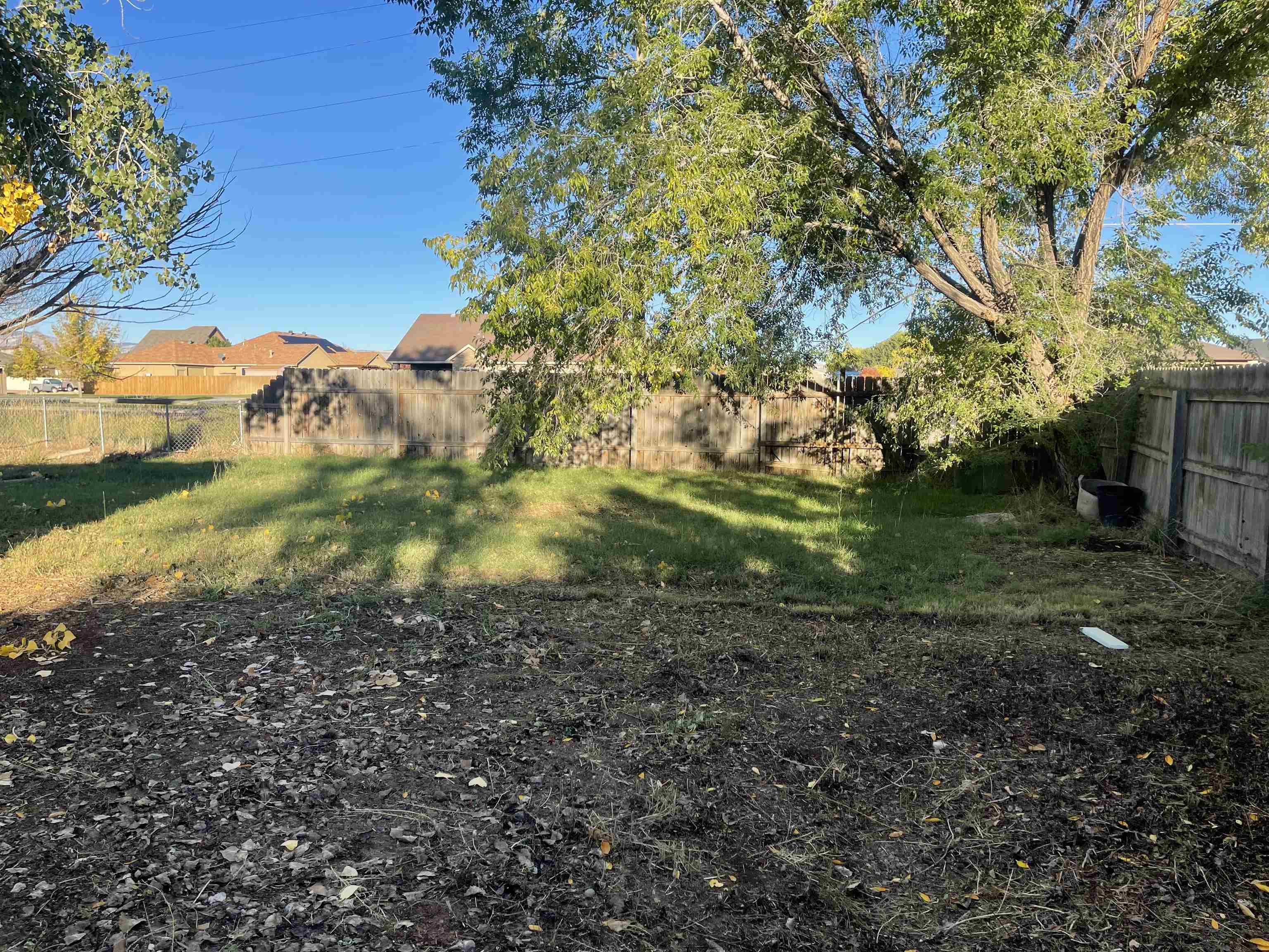 420 Pisces Circle Fruita, CO 81521 - Photo 10 of 12 a backyard of a house with lots of green space