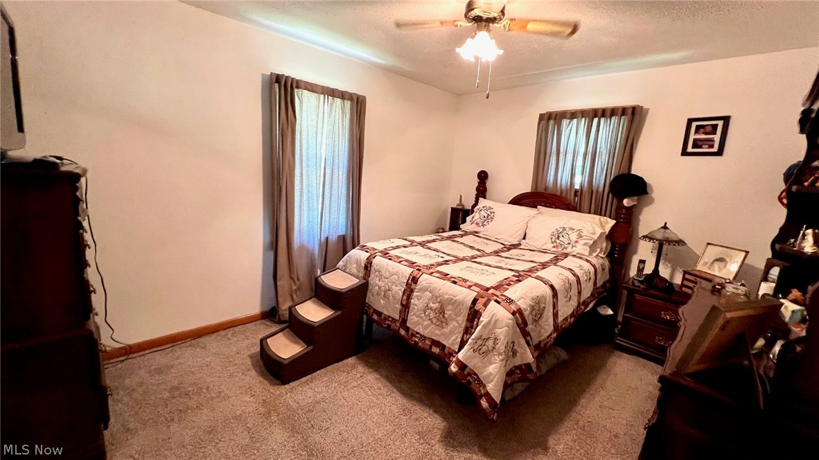 239 Waynesburg Road Northeast Carrollton, OH 44615 - Photo 12 of 14 Spacious master bedroom w/ceiling fan.