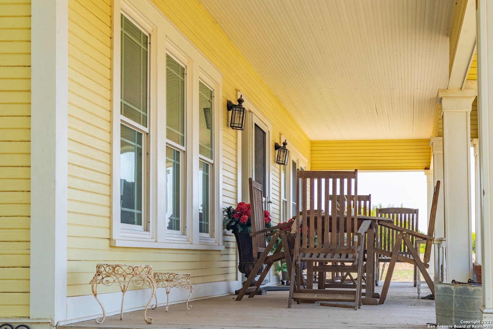 11801 Jim Terrill Road Adkins, TX 78101 - Photo 1 of 46 a view of front door and potted plants