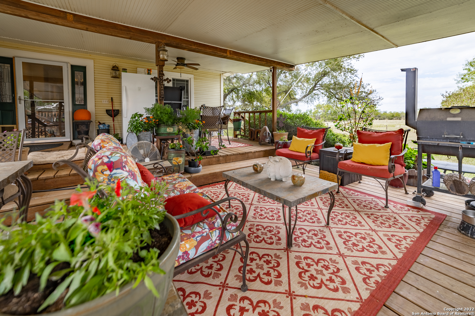 11801 Jim Terrill Road Adkins, TX 78101 - Photo 22 of 46 a outdoor space with furniture