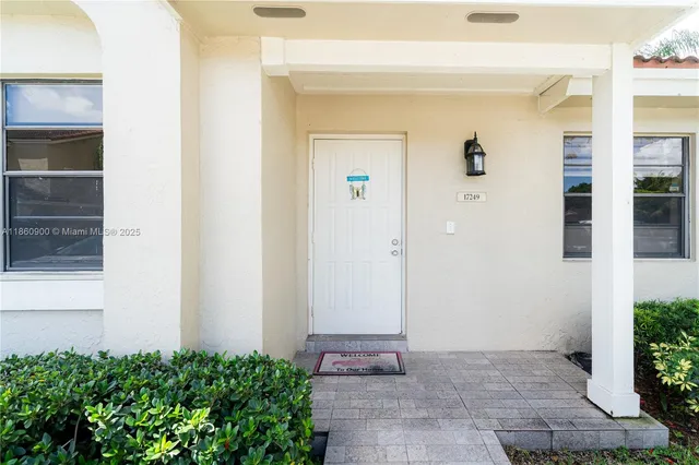 image of a house with a glass door