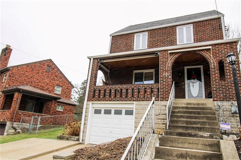 101 Greenlee Road Pittsburgh, PA 15227 - Photo 2 of 22 Great double driveway with 3 parking spaces!
