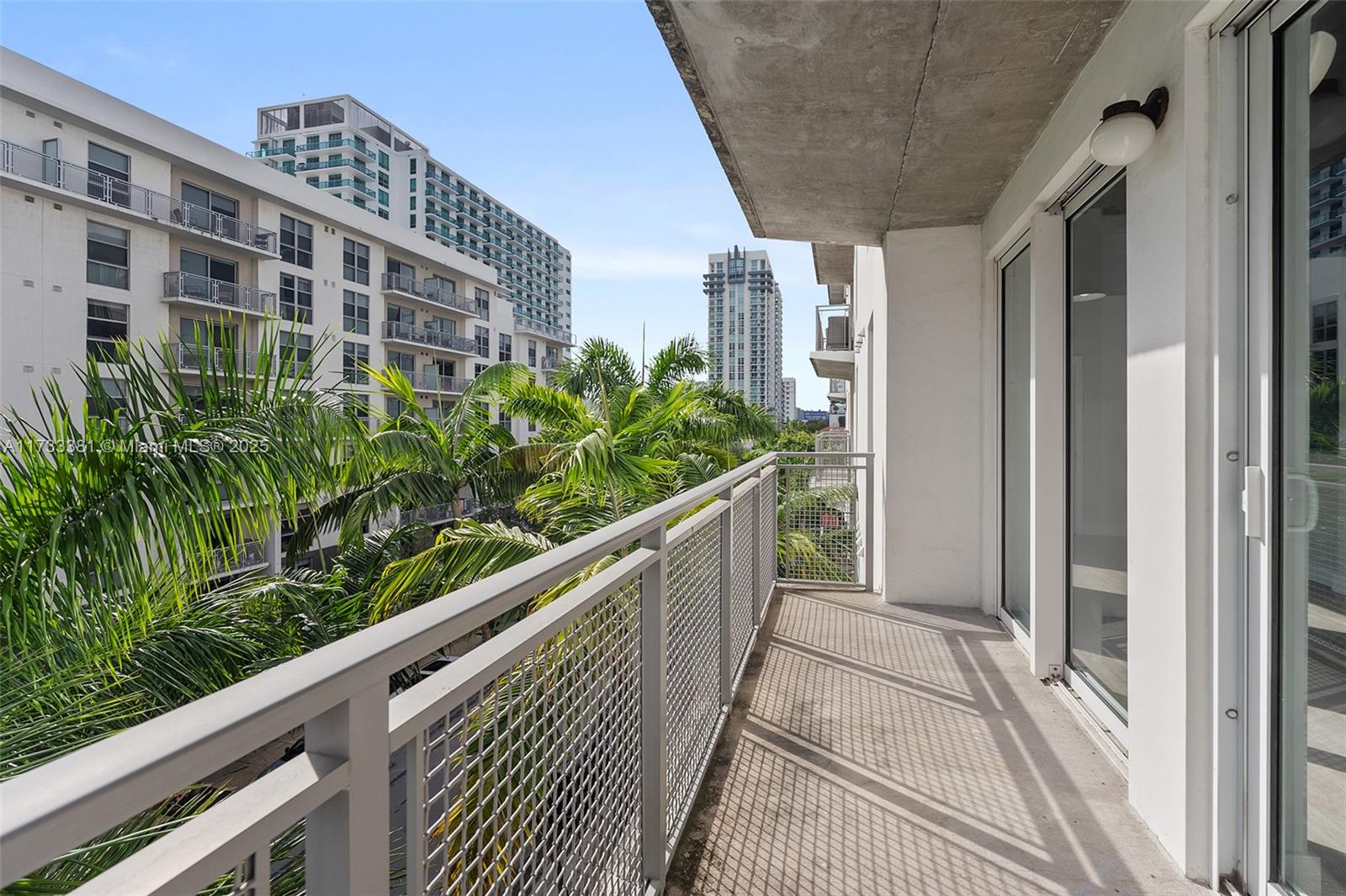 455 Northeast 25th Street, Unit 509 Miami, FL 33137 - Photo 17 of 30 a view of balcony with balcony