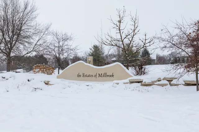a view of snow covered with snow