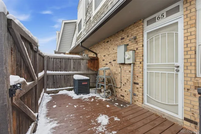 a view of deck with patio