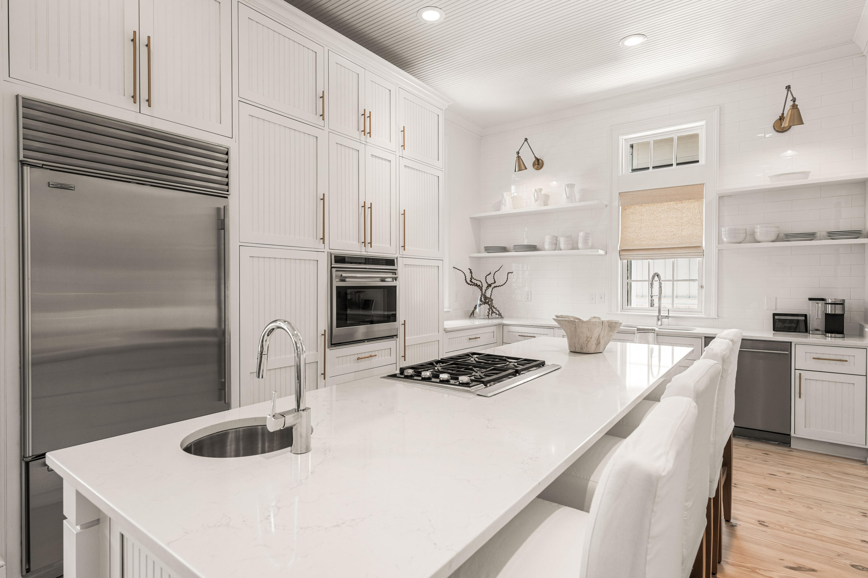 249 Lifeguard Loop East, Unit A3 Inlet Beach, FL 32461 - Photo 26 of 60 a kitchen with sink and cabinets