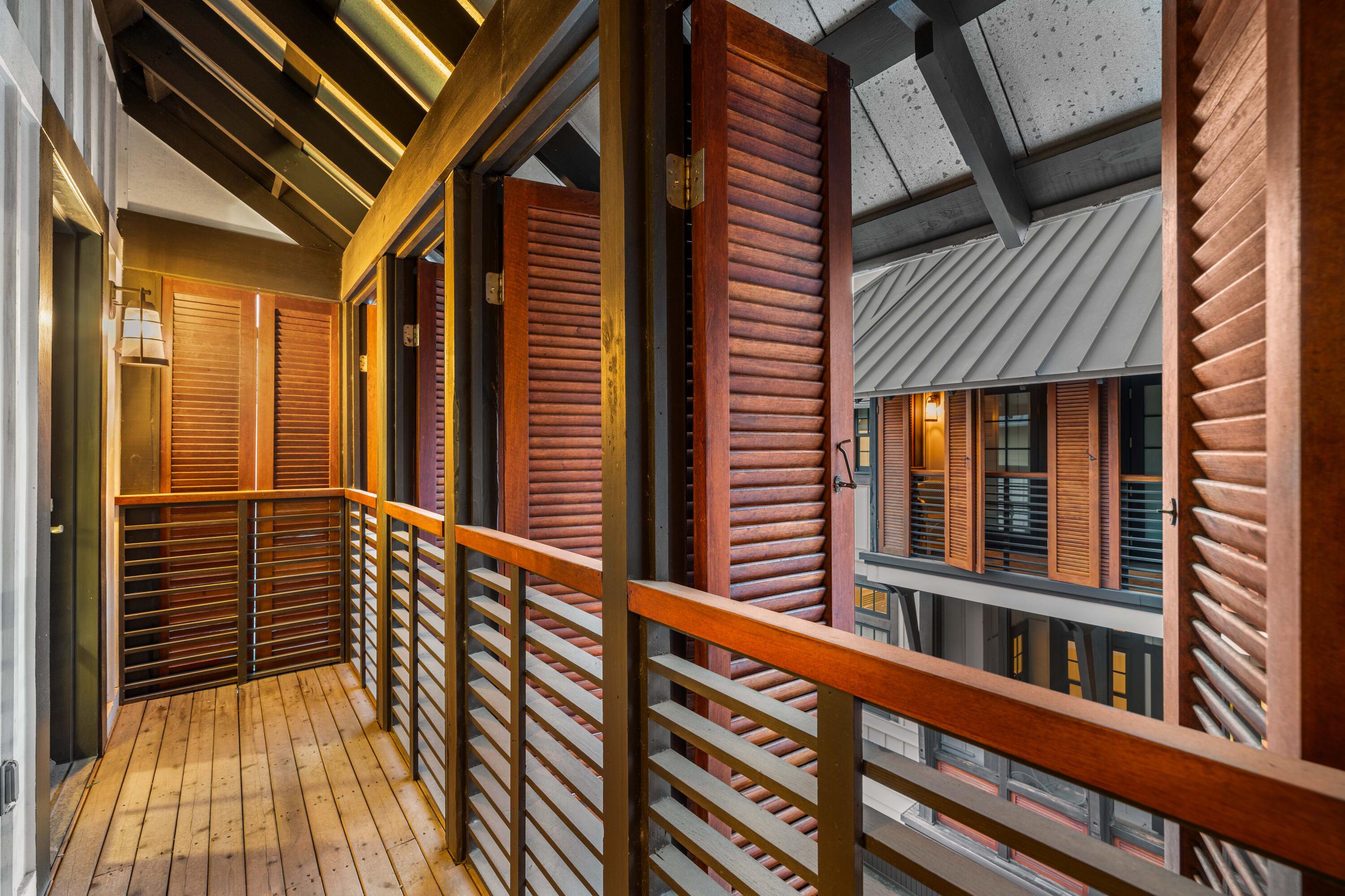 249 Lifeguard Loop East, Unit A3 Inlet Beach, FL 32461 - Photo 49 of 60 a view of a building from a balcony