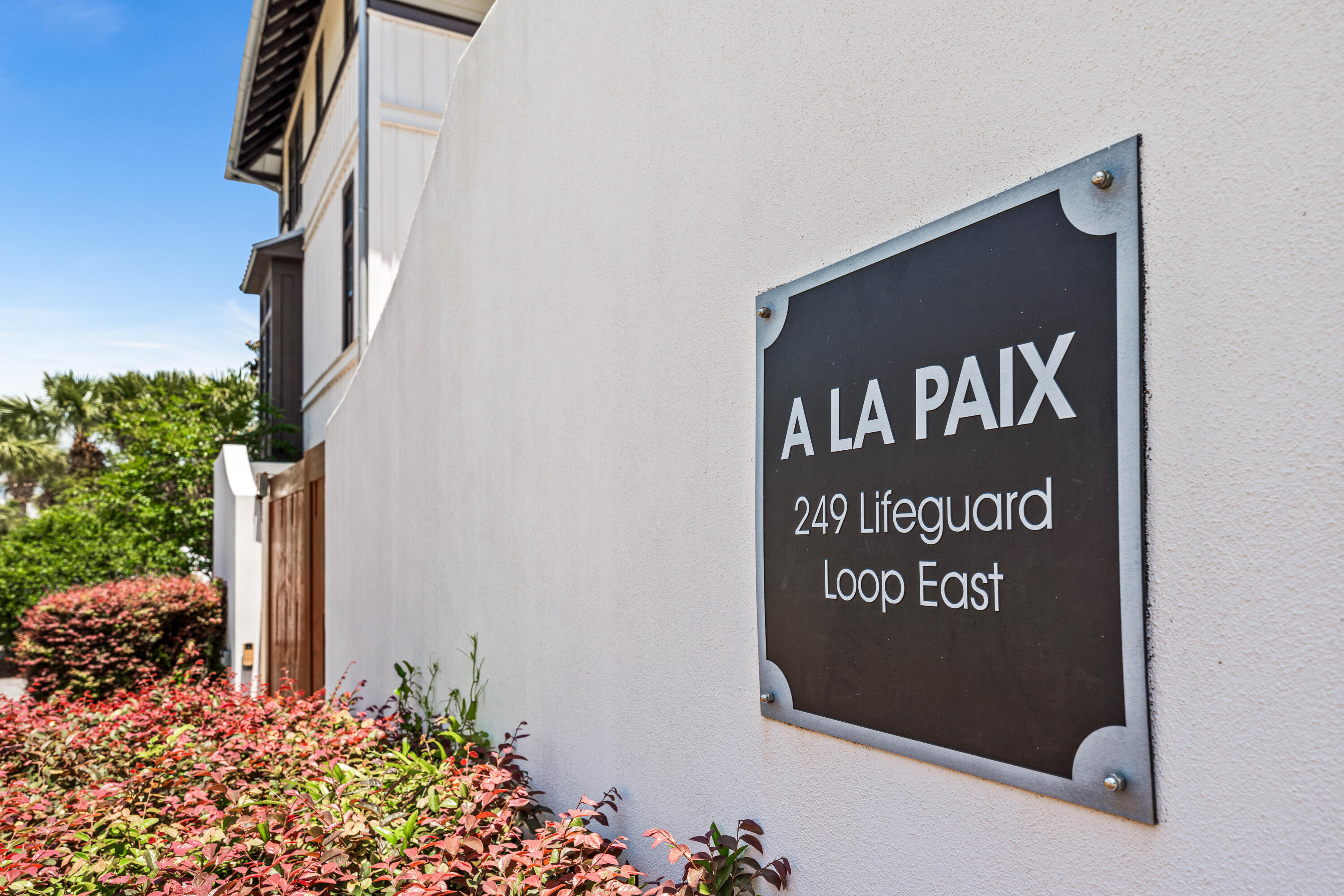 249 Lifeguard Loop East, Unit A3 Inlet Beach, FL 32461 - Photo 60 of 60 a sign broad on the side of the wall