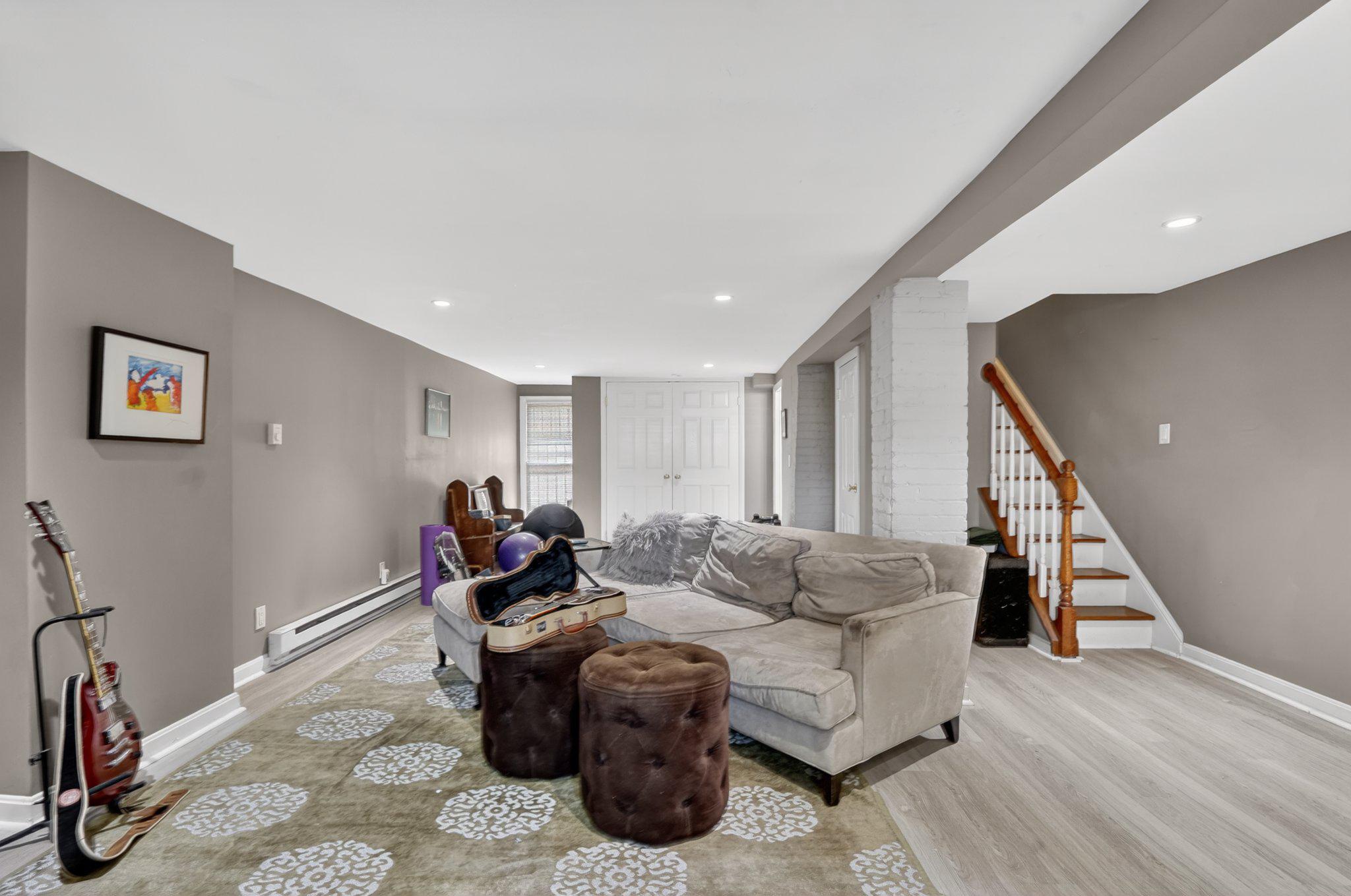 1233 E Street Southeast Washington, DC 20003 - Photo 13 of 37 Spacious, modern living area retreat.