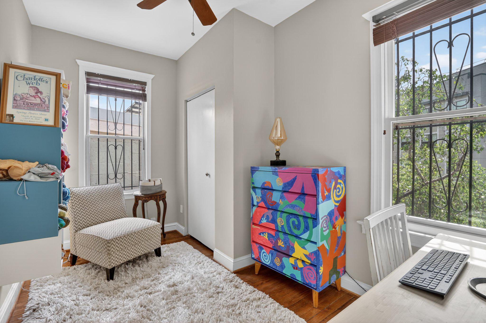 1233 E Street Southeast Washington, DC 20003 - Photo 22 of 37 Vibrant workspace with natural light.
