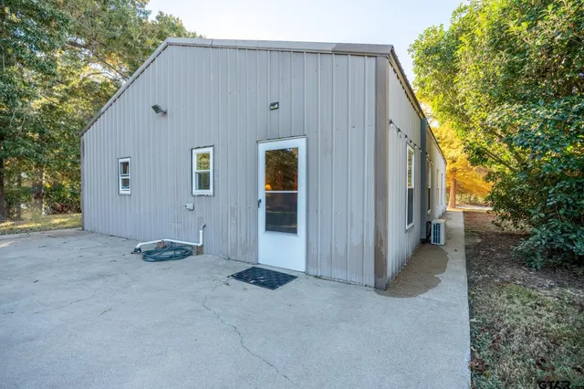 a gym hall with exercise machine