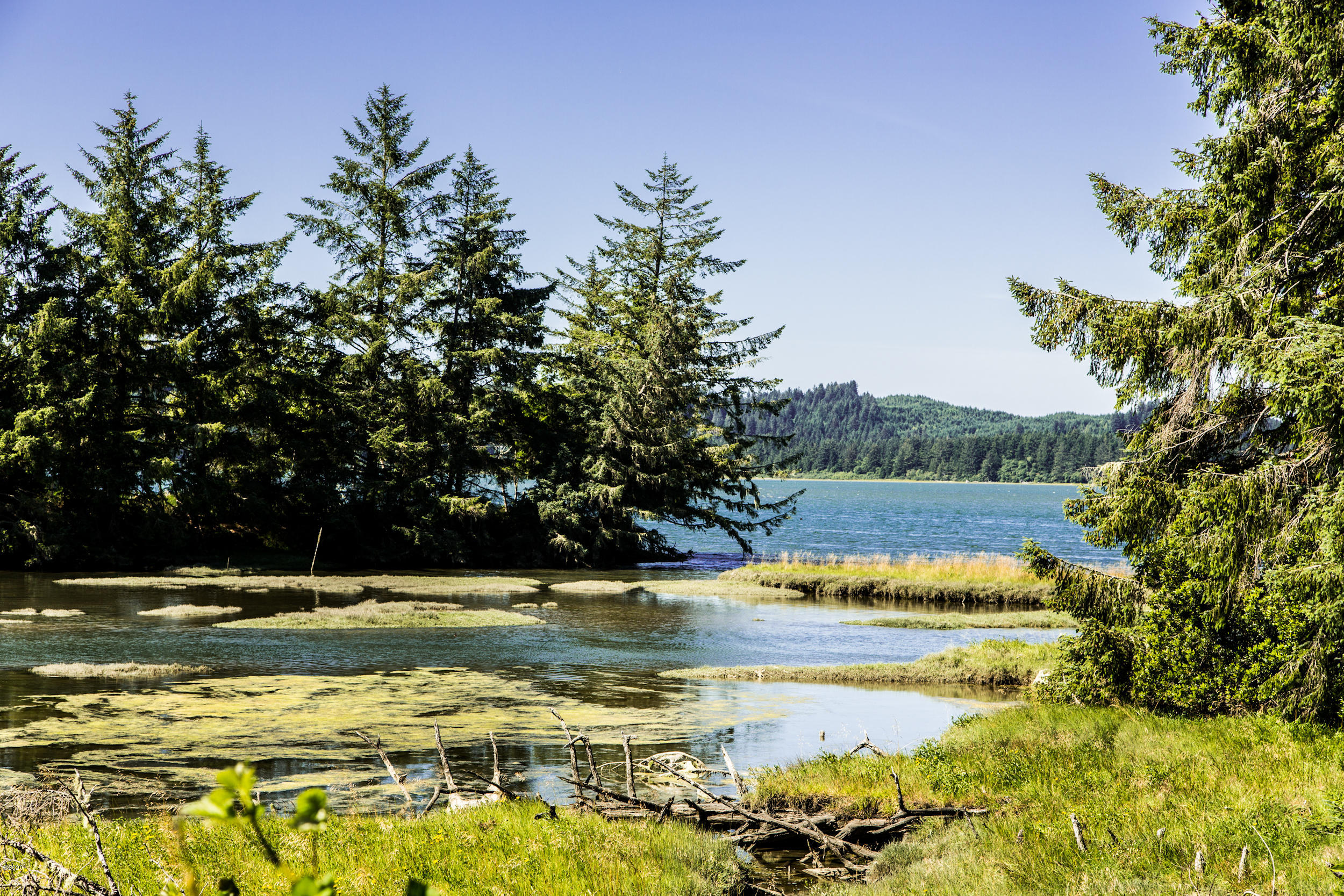 430 Southeast Gibson Road Waldport, OR 97394 - Photo 10 of 30 McKinneys Slough and Alsea River