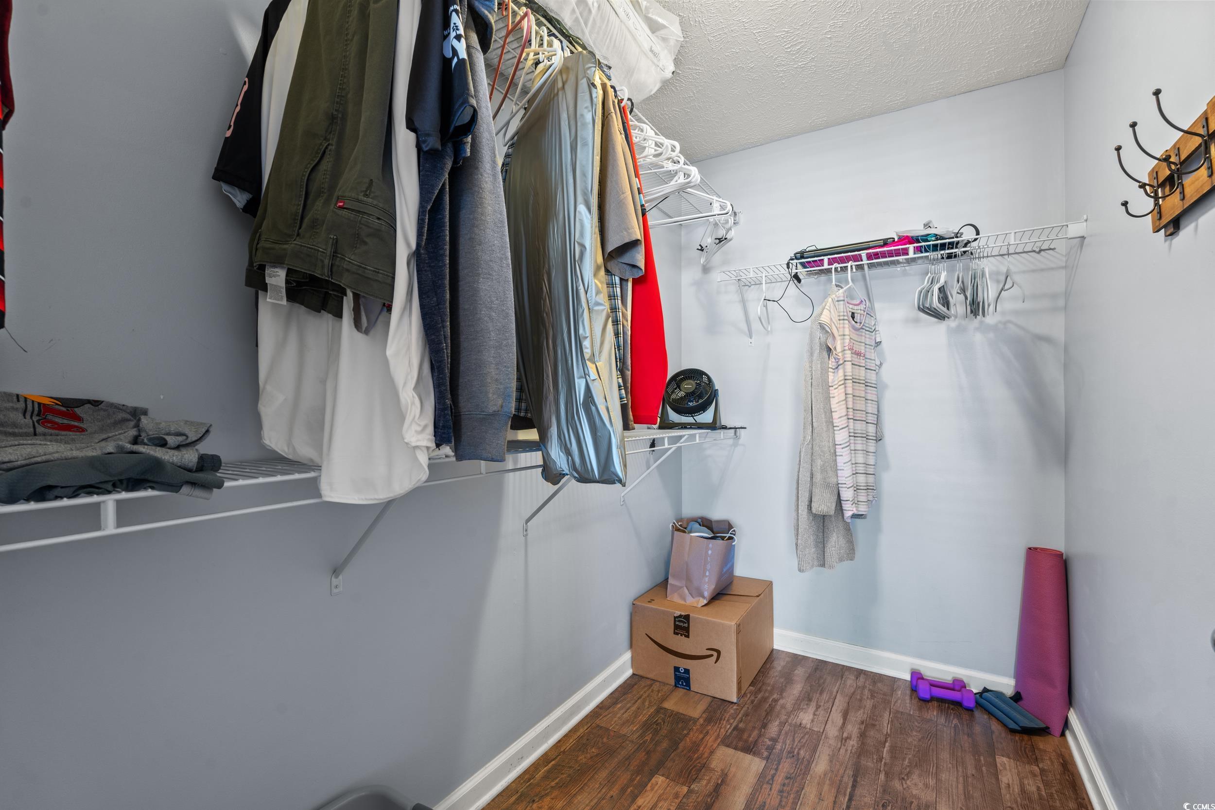 166 Woodland Park Loop Murrells Inlet, SC 29576 - Photo 15 of 39 Spacious closet with dark hardwood / wood-style fl