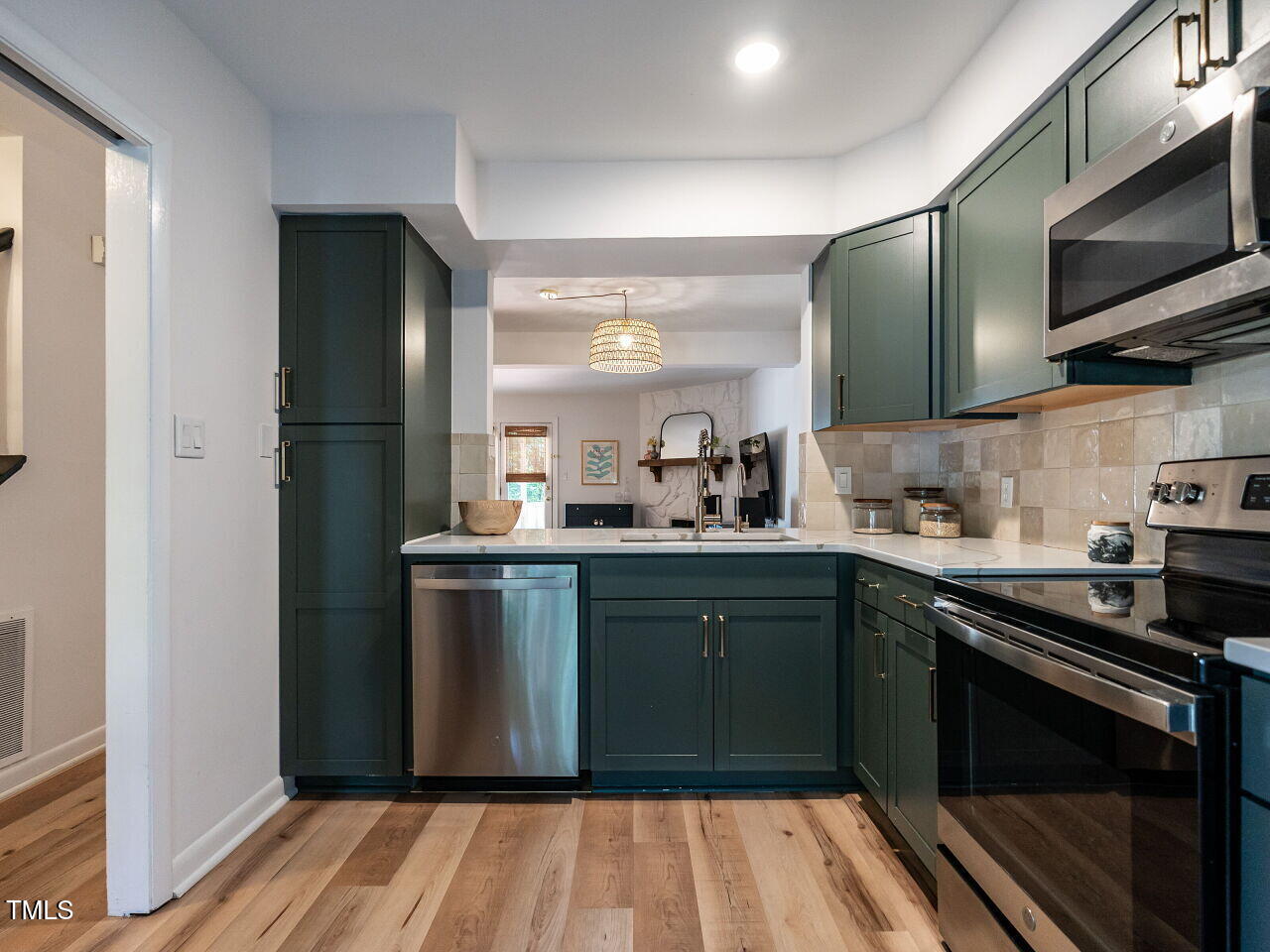 837 Green Ridge Drive Raleigh, NC 27609 - Photo 7 of 29 Open to dining area
