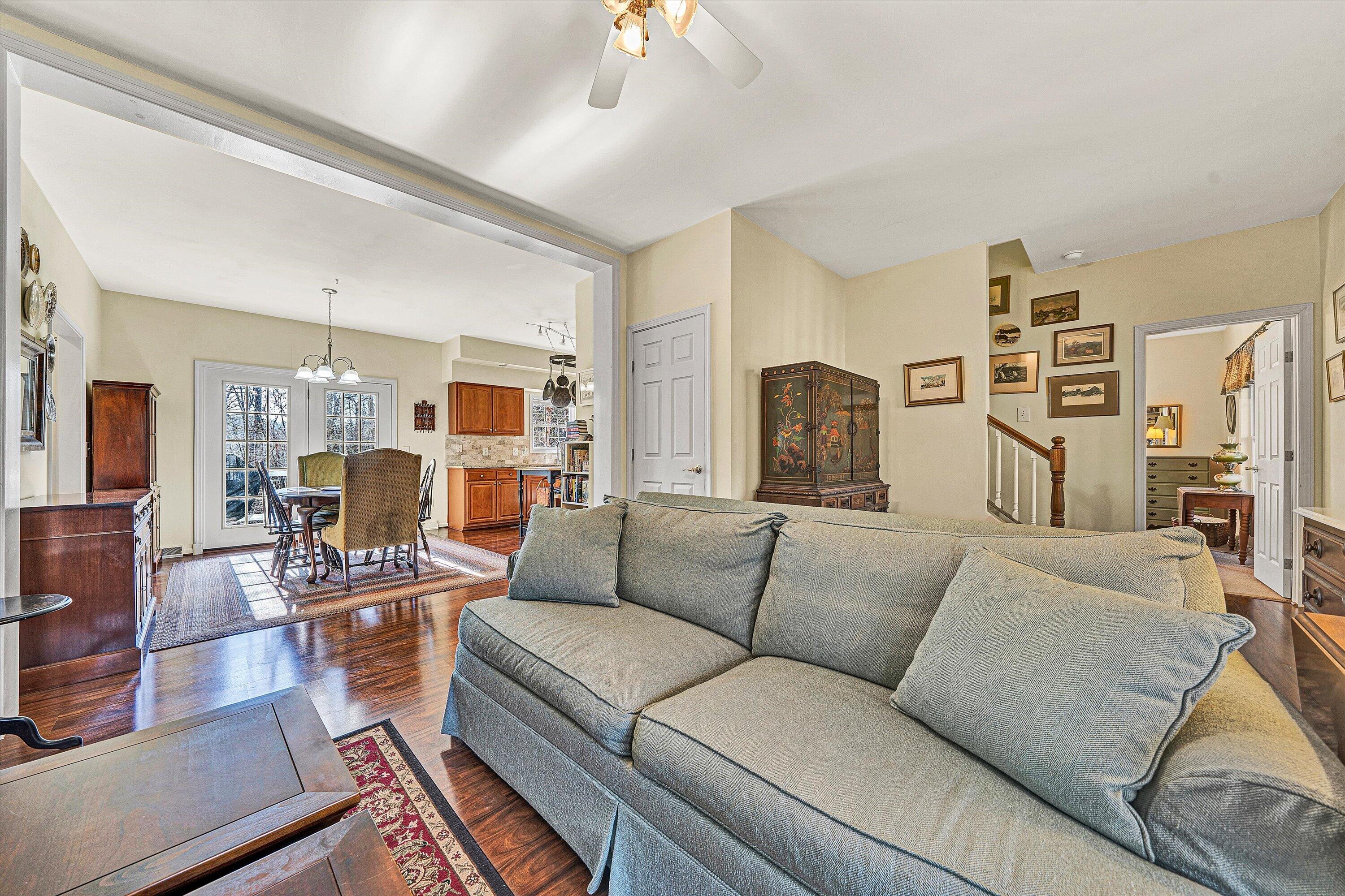 1164 Dry Hill Road Ferrum, VA 24088 - Photo 15 of 84 a living room with furniture and a large window