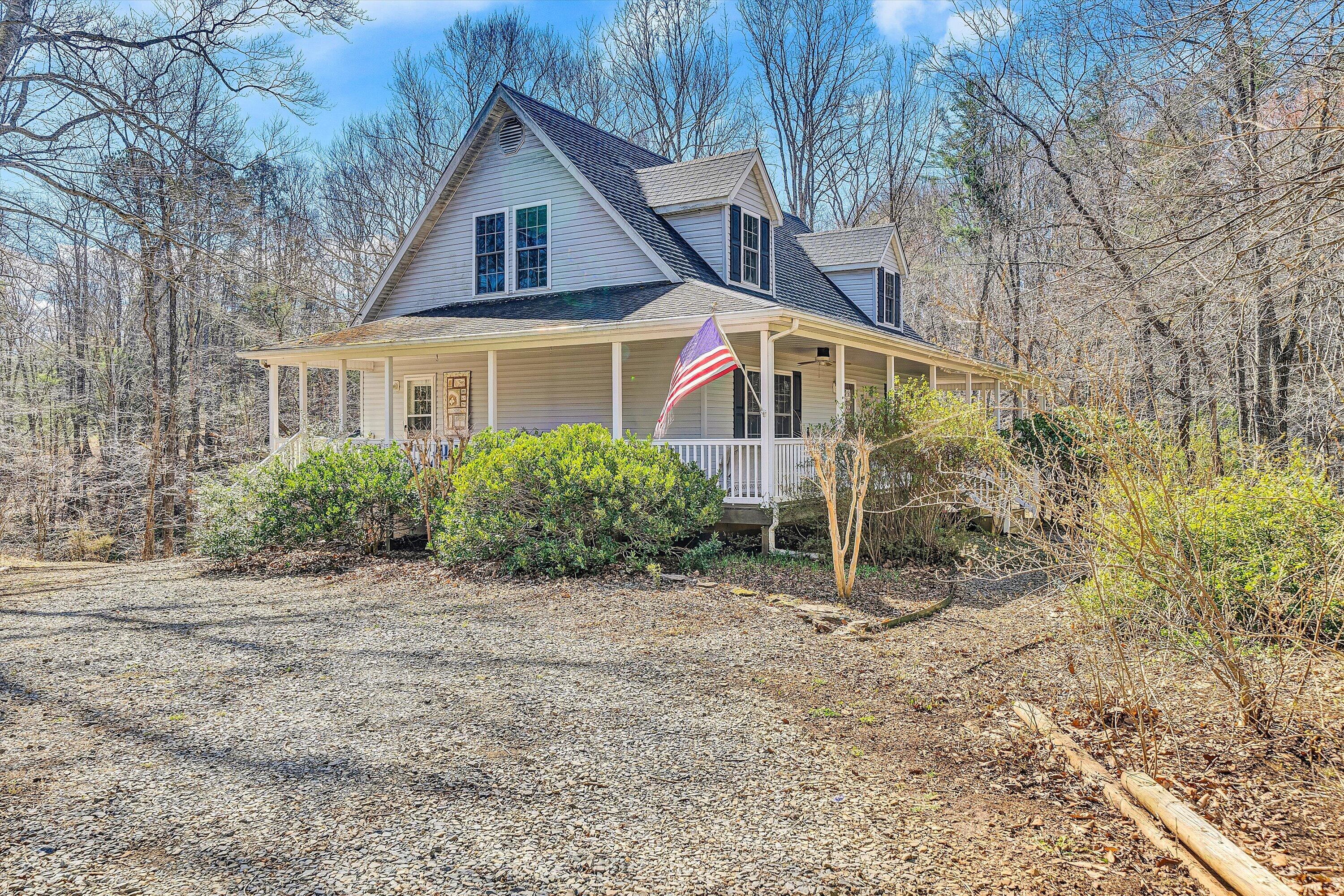 1164 Dry Hill Road Ferrum, VA 24088 - Photo 82 of 84 a view of a house with a yard