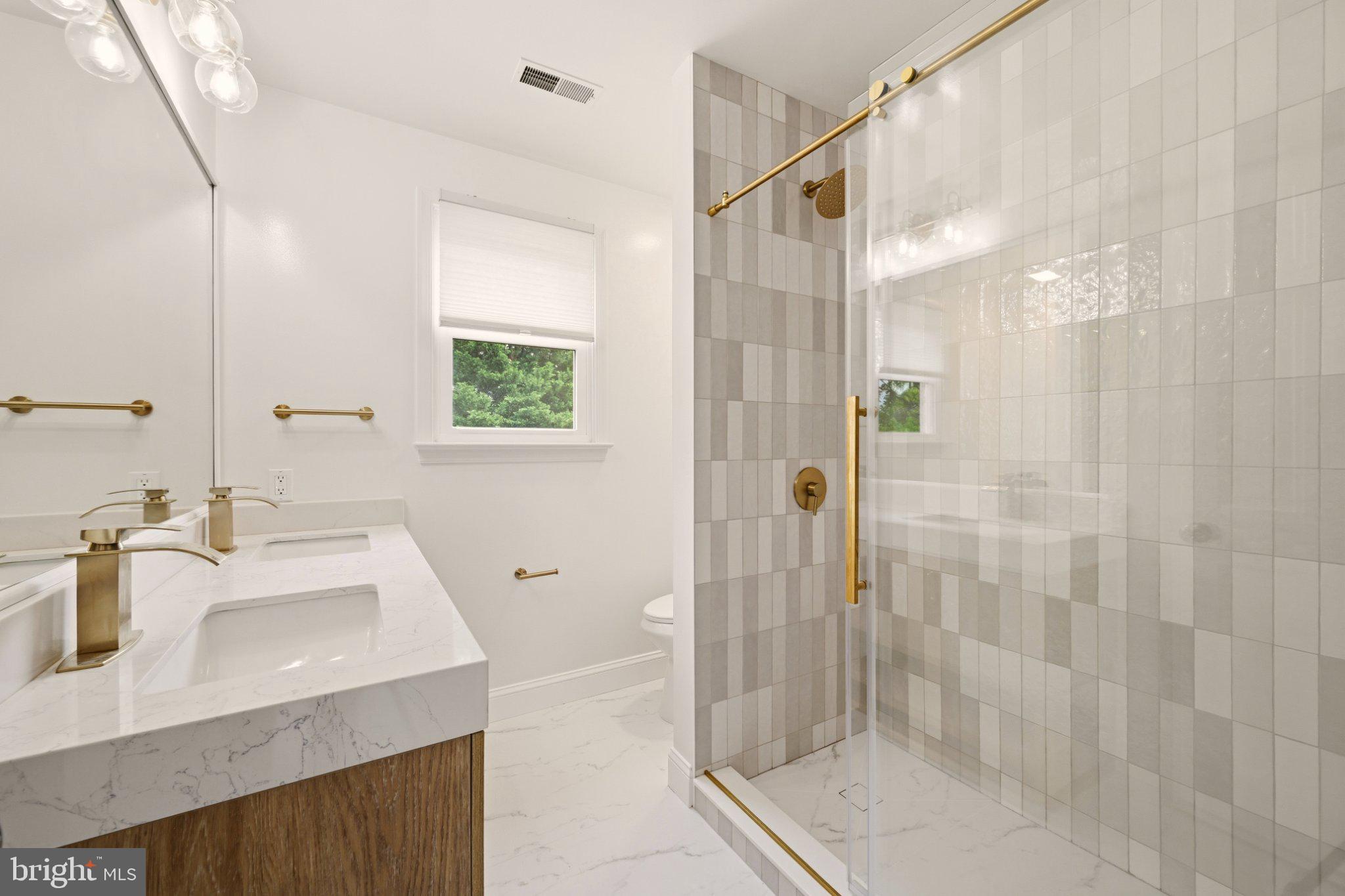 11117 Midvale Road Kensington, MD 20895 - Photo 14 of 25 Fully Renovated Primary En-Suite w/ Walk-In Shower