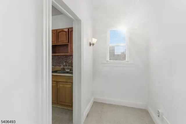 close up of a small space