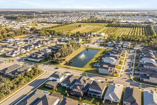 a view of a city with an ocean