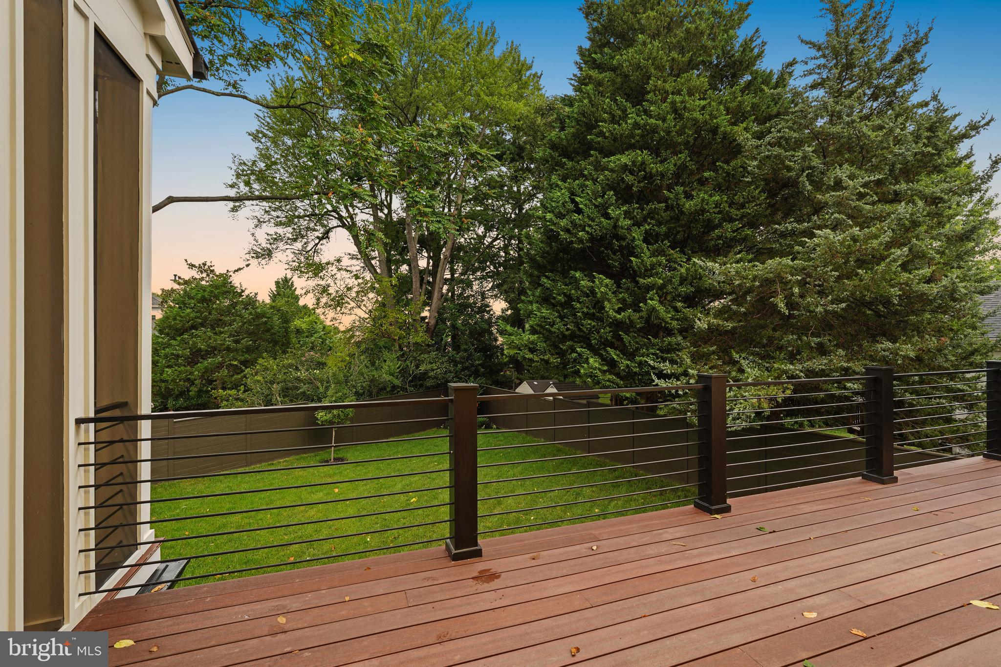1730 Barbee Street McLean, VA 22101 - Photo 36 of 78 Deck Overlooking Rear Yard