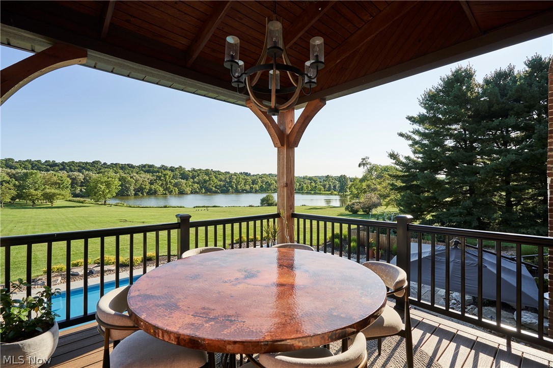 4576 Granger Road Akron, OH 44333 - Photo 17 of 50 Covered deck off of breakfast nook in kitchen