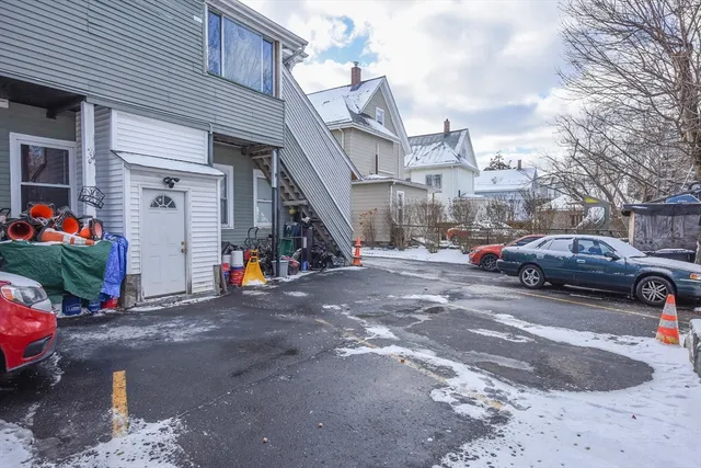 a view of the street