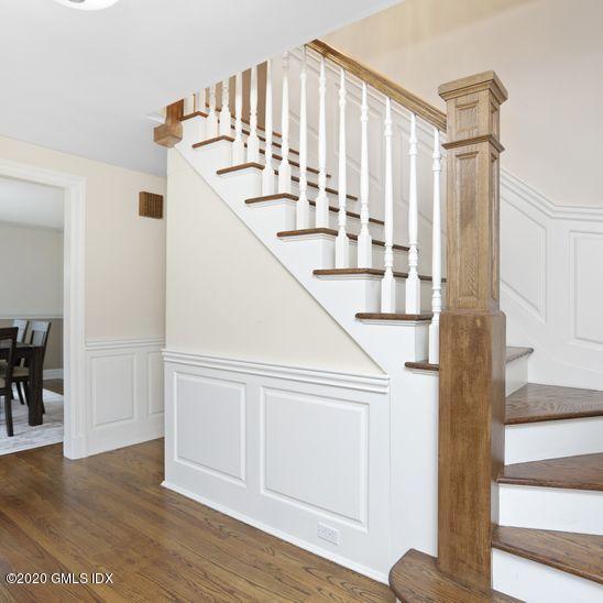92 North Old Stone Bridge Road Cos Cob, CT 06807 - Photo 17 of 38 a view of entryway and hall with wooden floor
