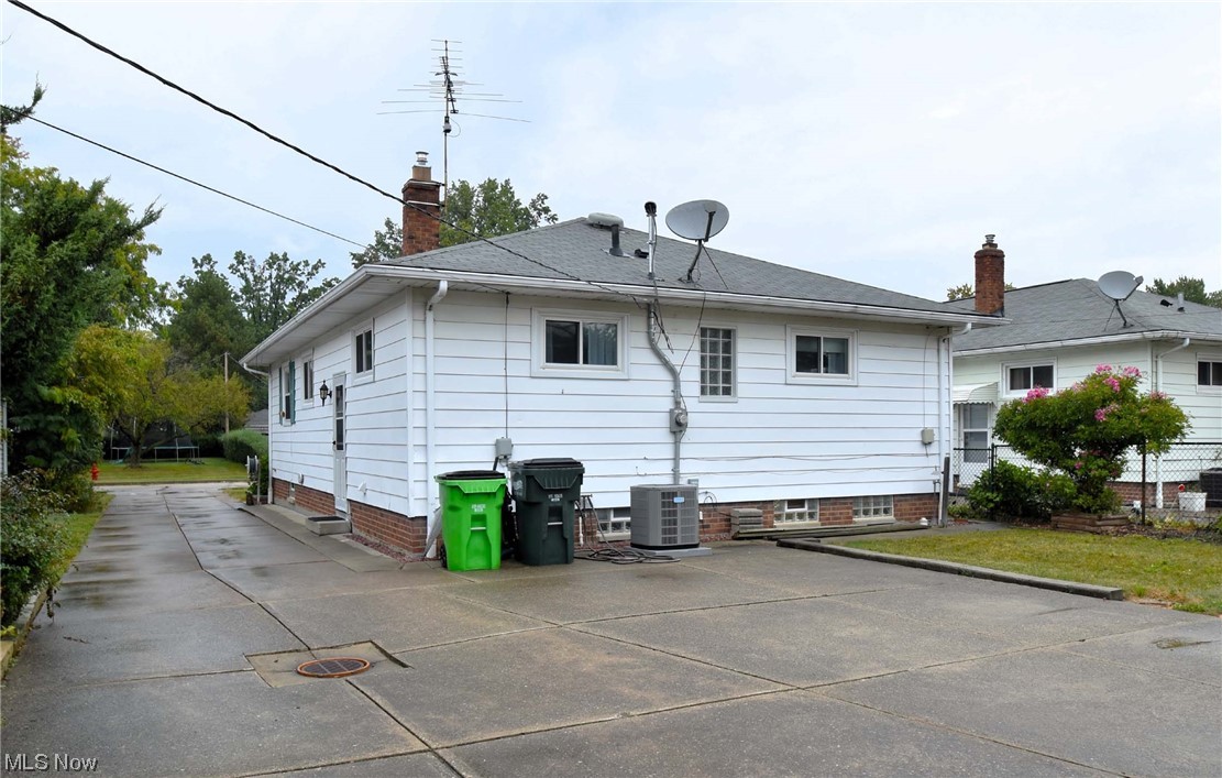 28740 Forest Road Willowick, OH 44095 - Photo 27 of 27 Back of property with central air condition unit