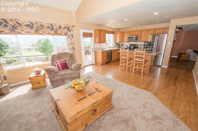 207 Talus Road Monument, CO 80132 - Photo 5 of 19 Great Room Area with 2 skylights