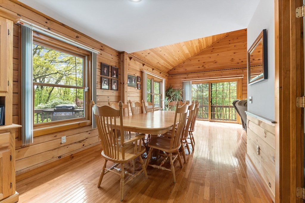 470 Mountain Road Wilbraham, MA 01095 - Photo 32 of 42 a view of a dining room with furniture window and wooden floor