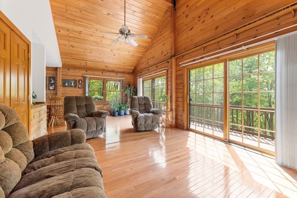470 Mountain Road Wilbraham, MA 01095 - Photo 35 of 42 a living room with furniture and a large window