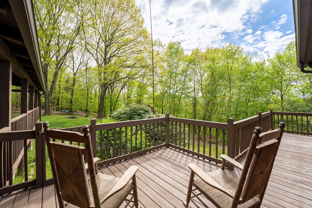 470 Mountain Road Wilbraham, MA 01095 - Photo 37 of 42 a view of a two chairs in the deck