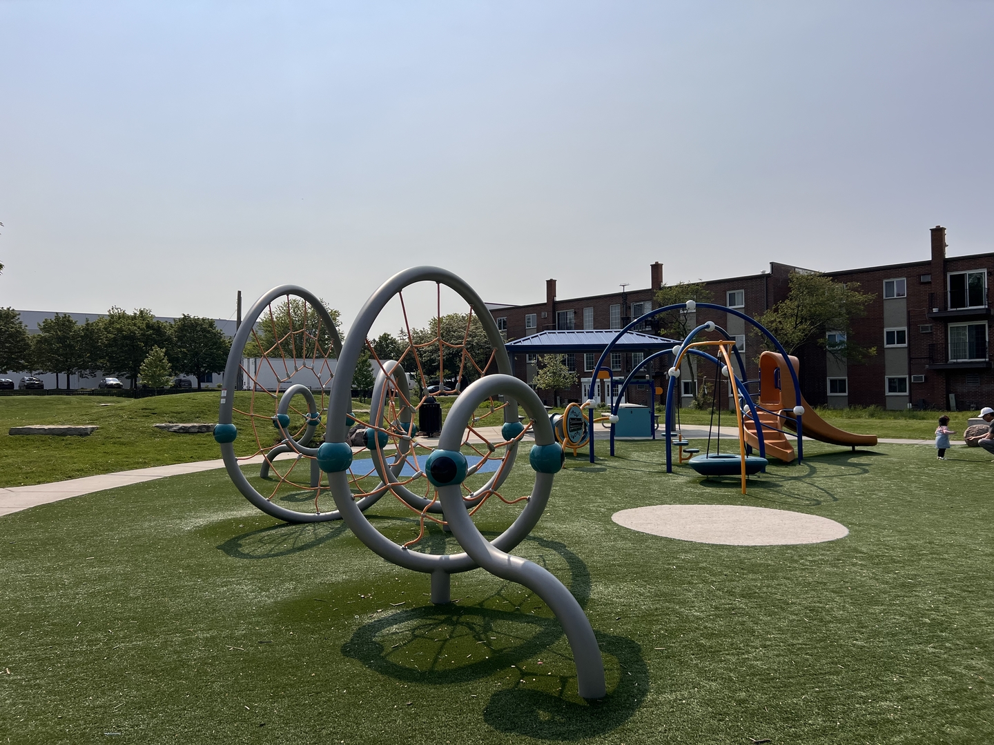 159 West Elk Trail, Unit 356 Carol Stream, IL 60188 - Photo 17 of 21 a childrens park with lots of swings and slides