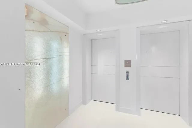 a view of a small space