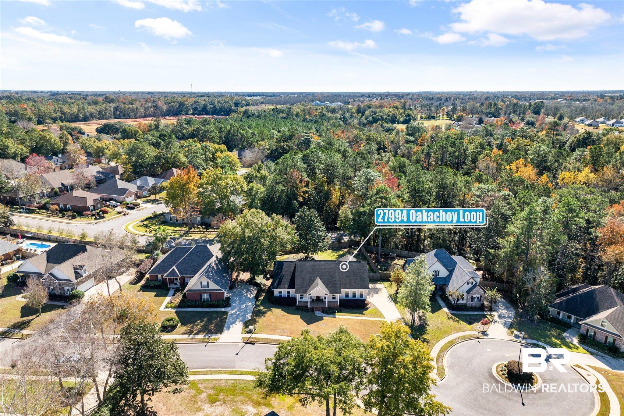27994 Oakachoy Loop Daphne, AL 36526 - Photo 37 of 41 Birds eye view of property