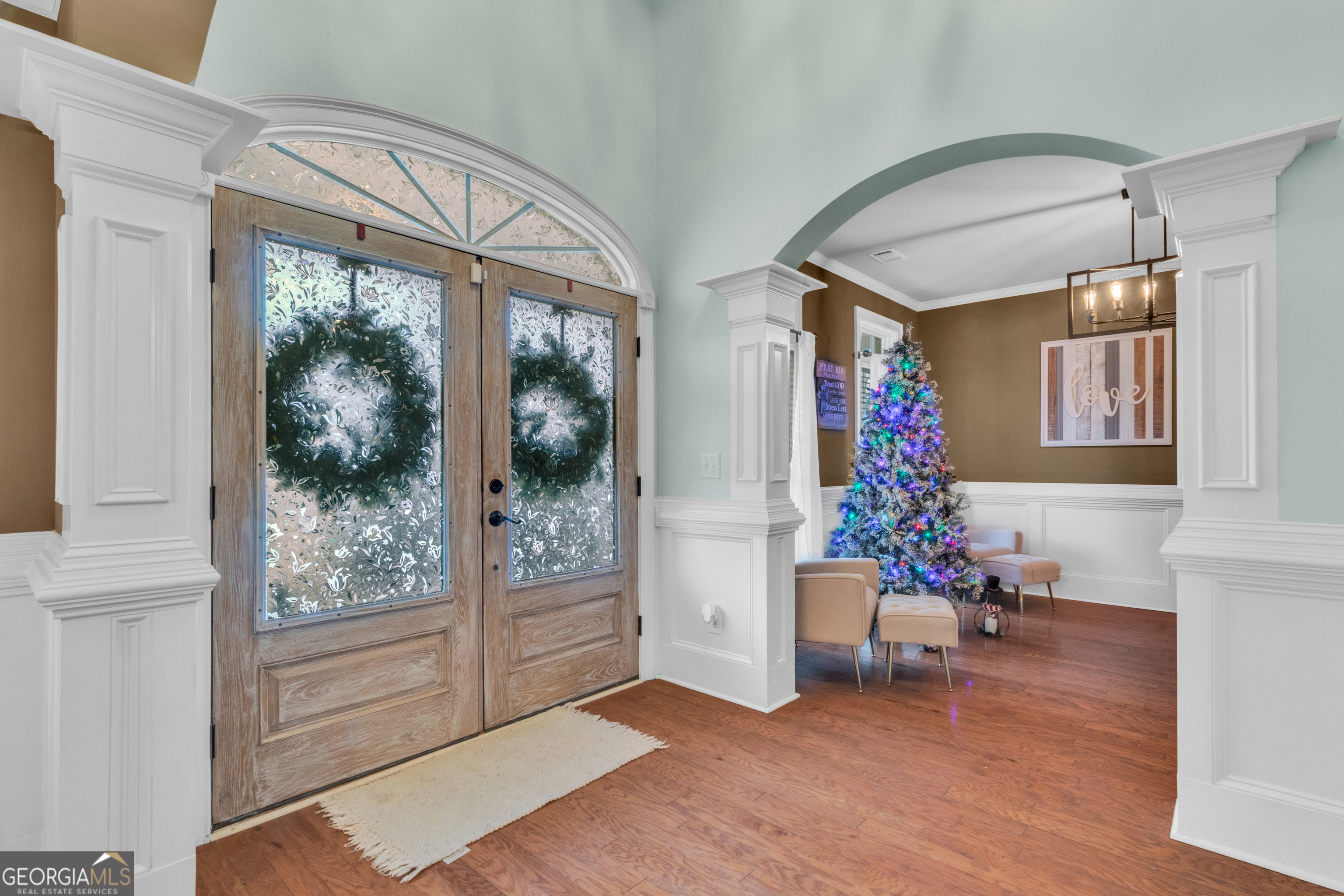 111 Caraway Road Locust Grove, GA 30248 - Photo 14 of 52 a living room with furniture and potted plants