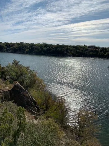 a view of lake with mountain view