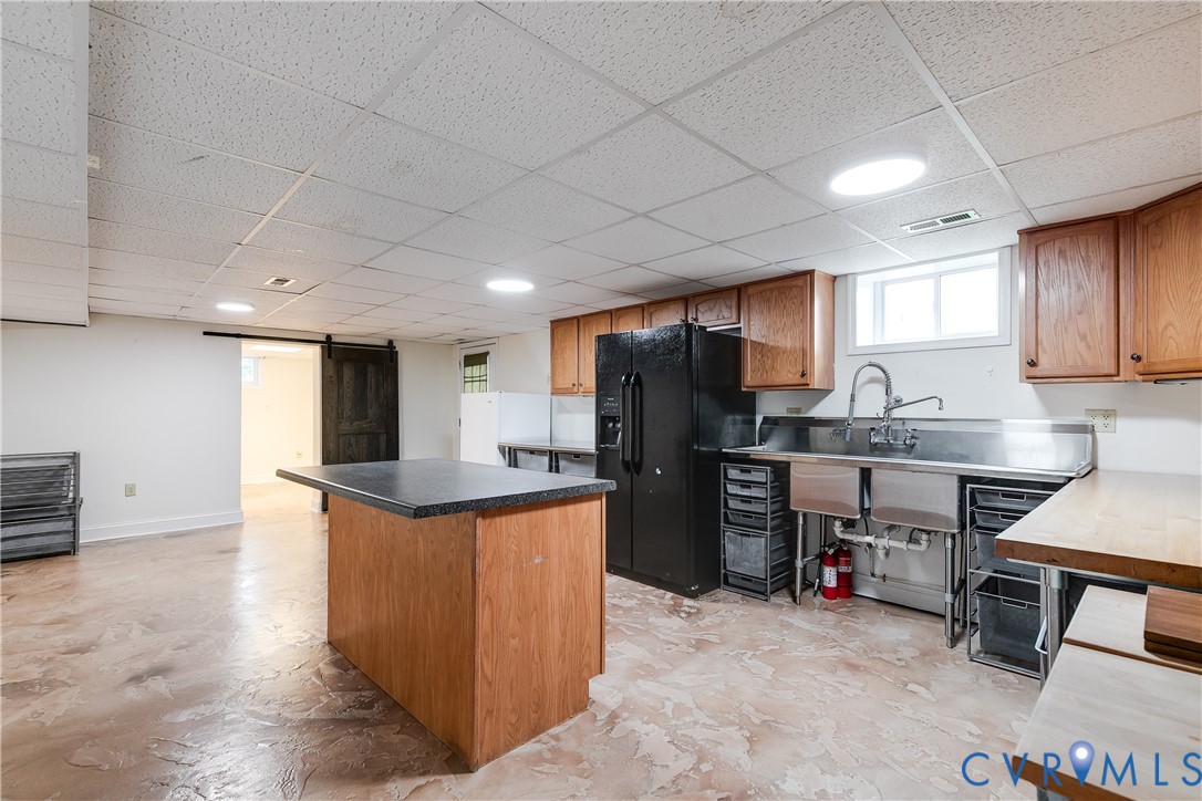 12365 Ashcake Road Ashland, VA 23005 - Photo 58 of 80 Spacious lower-level kitchen featuring wood cabine