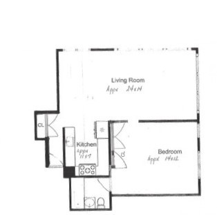 247 East Chestnut Street, Unit 1204 Chicago, IL 60611 - Photo 11 of 16 a picture of a bathroom with a picture of a wall