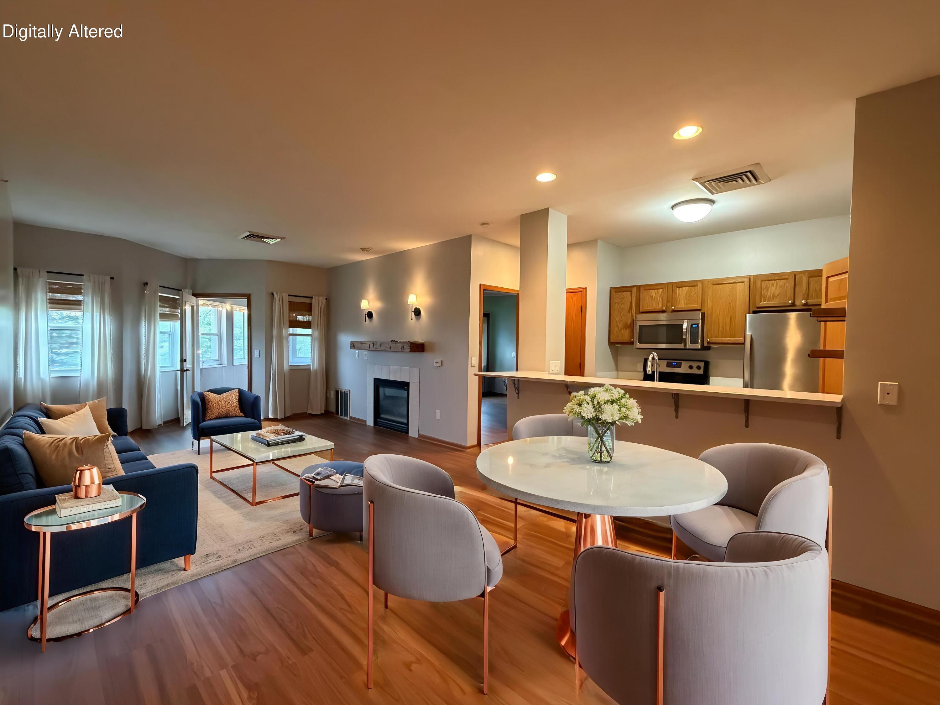 3903 Heather Valley Road, Unit 208 Sheboygan, WI 53083 - Photo 4 of 19 Dining/Living Area