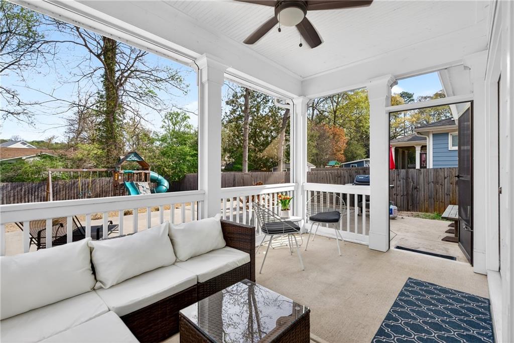 4072 Comanche Drive Tucker, GA 30084 - Photo 38 of 43 a balcony with furniture and outdoor view